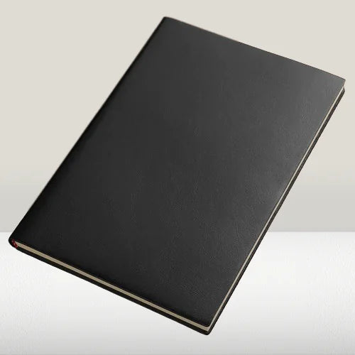 Cuaderno de Negocios Elegante A5 de Cuero para Oficina y Estudio