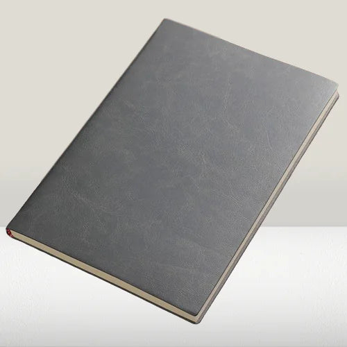 Cuaderno de Negocios Elegante A5 de Cuero para Oficina y Estudio