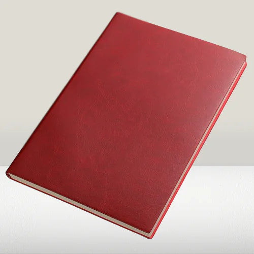 Cuaderno de Negocios Elegante A5 de Cuero para Oficina y Estudio
